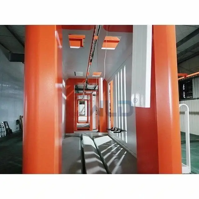 Robot Spraying Full Automatic Painting System Powder Coating Line