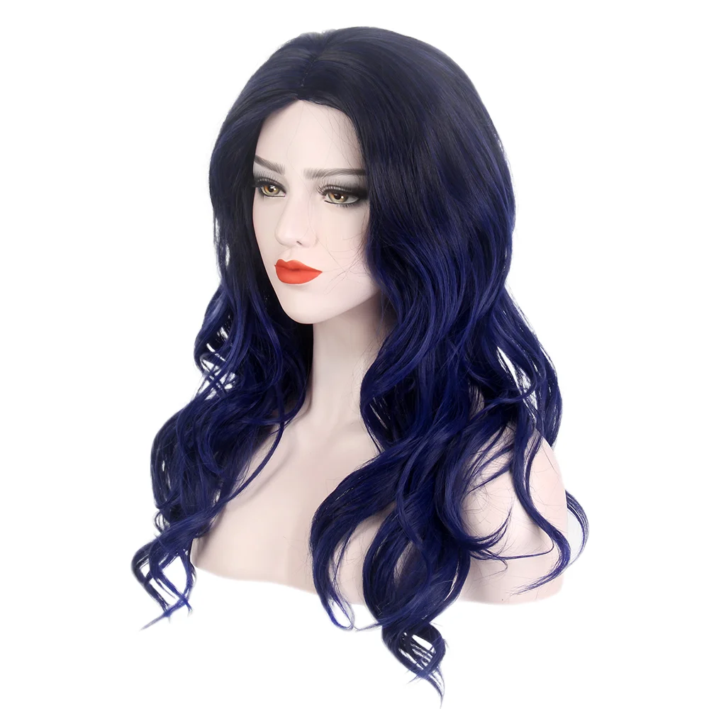 Fast shipping Long Curly Synthetic wig for Cosplay Women Party Wigs