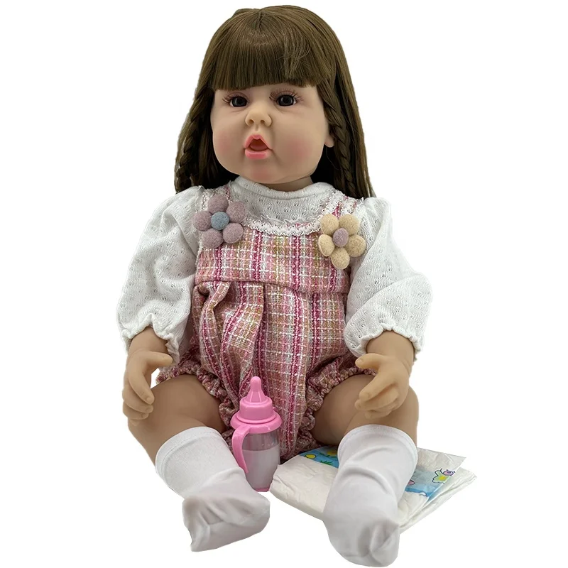 22 inch / 55cm Reborn Baby Doll girl silicone reborn dolls reborn dolls 22 inch