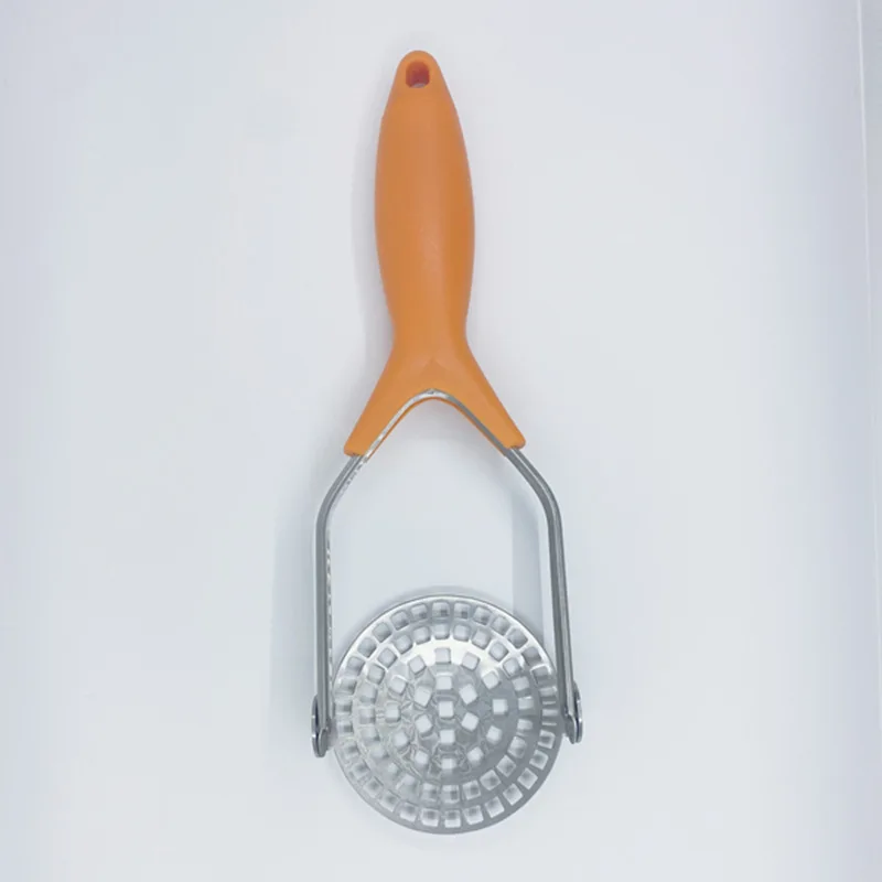 WH669 Stainless Steel  Potato Masher Ricer Puree Juice Maker Potato Pusher Smooth Mashed Potatoes Crusher Fruit Tools
