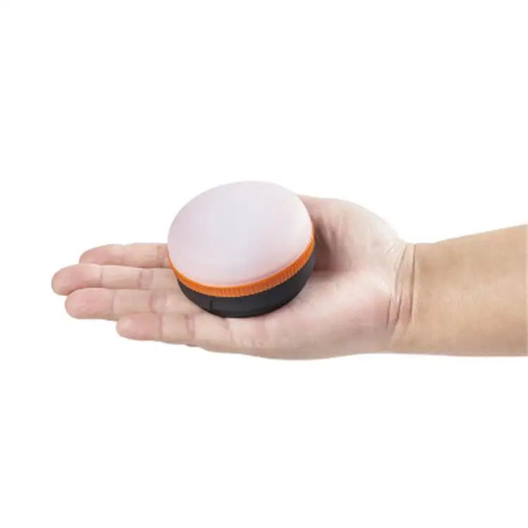 
2020 Wholesales Outdoor portable camp lantern round led tent camping light with hook magnet 