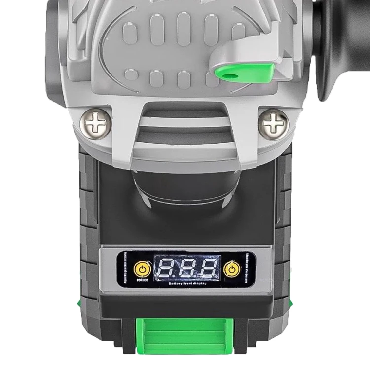 Hot Selling Industrial Grade High Speed Portable 98 V Li-ion Battery Rechargeable Cordless Angle Grinder Lithium Power Tools