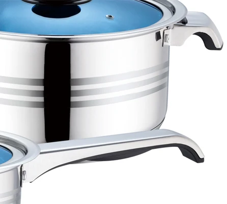 Hot sale kitchenware 30pcs induction cooking pot stainless steel cookware set with kitchen tools