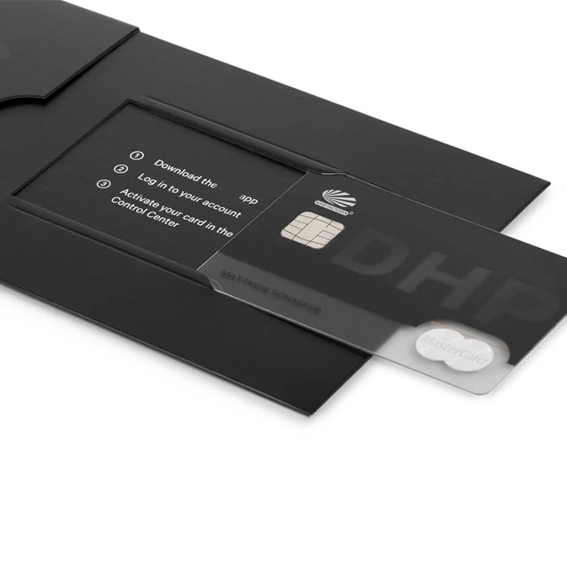 Luxury Custom Logo Metallic Foil Stamping Paper Cardboard Gift Card Box Packaging for Gift Vip Credit Business Card