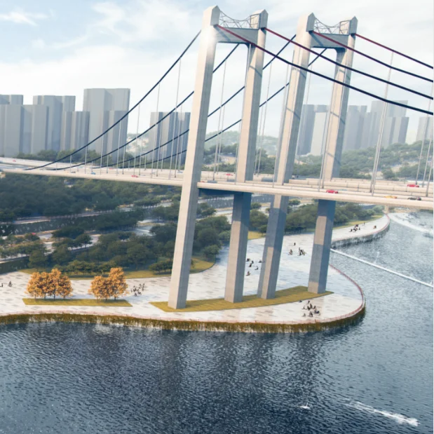 3d rendering building photo for building SU model make and rendering with HQ resolution map and plan for air view