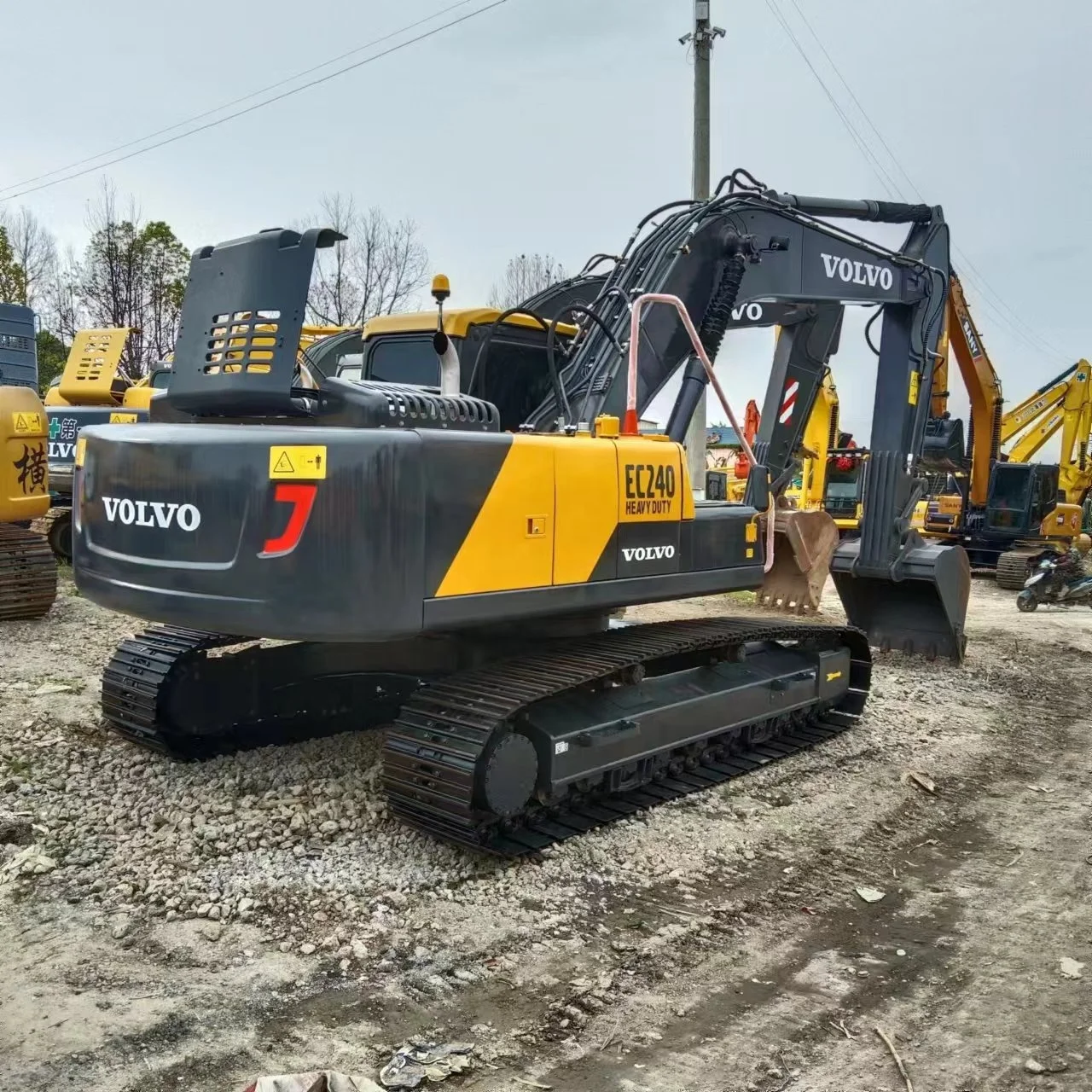 Boutique used volvo excavator for sale used excavator volvo EC240 EC240BLC EC210BLC with low price sale