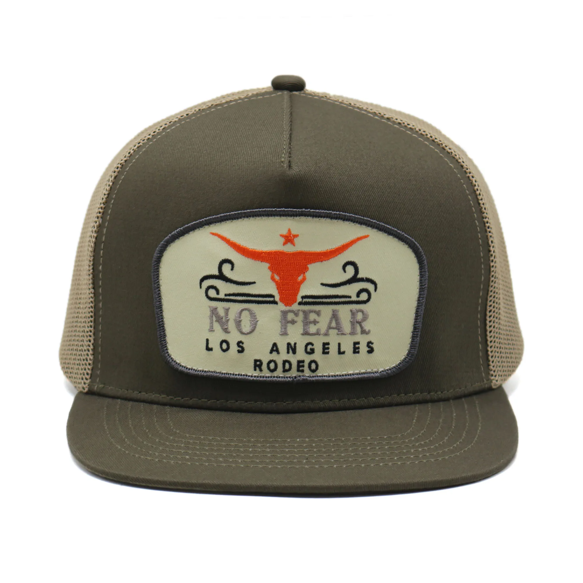 Factory custom popular design embroidered patch 5 panel hat flat brim mesh snapback hat