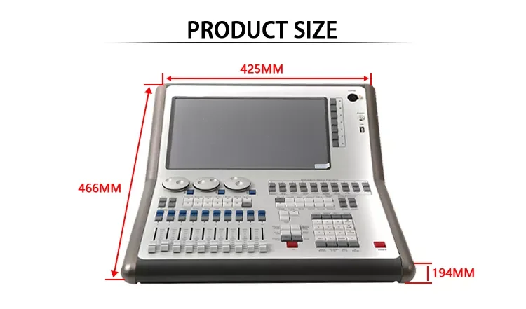 Tiger touch DMX 512 light controller console