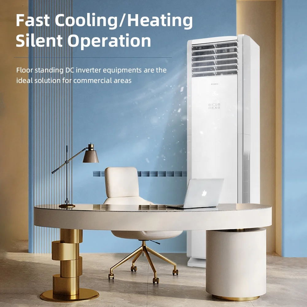 Gree Floor Standing Air Conditioner 24000Btu 36000Btu 48000BTU Cooling Heating Domestic Cabinet Air Conditioner Hotel Room Wifi