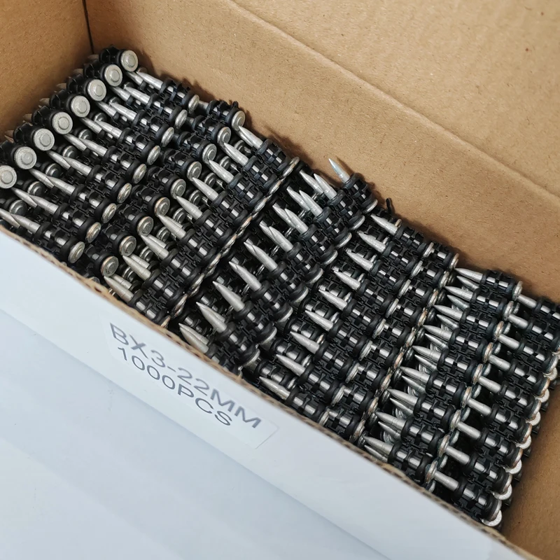 Factory direcct sale Sturdy BX3 Anchors Concrete Nails for Pneumatic Nails Gun bx3 drive pins