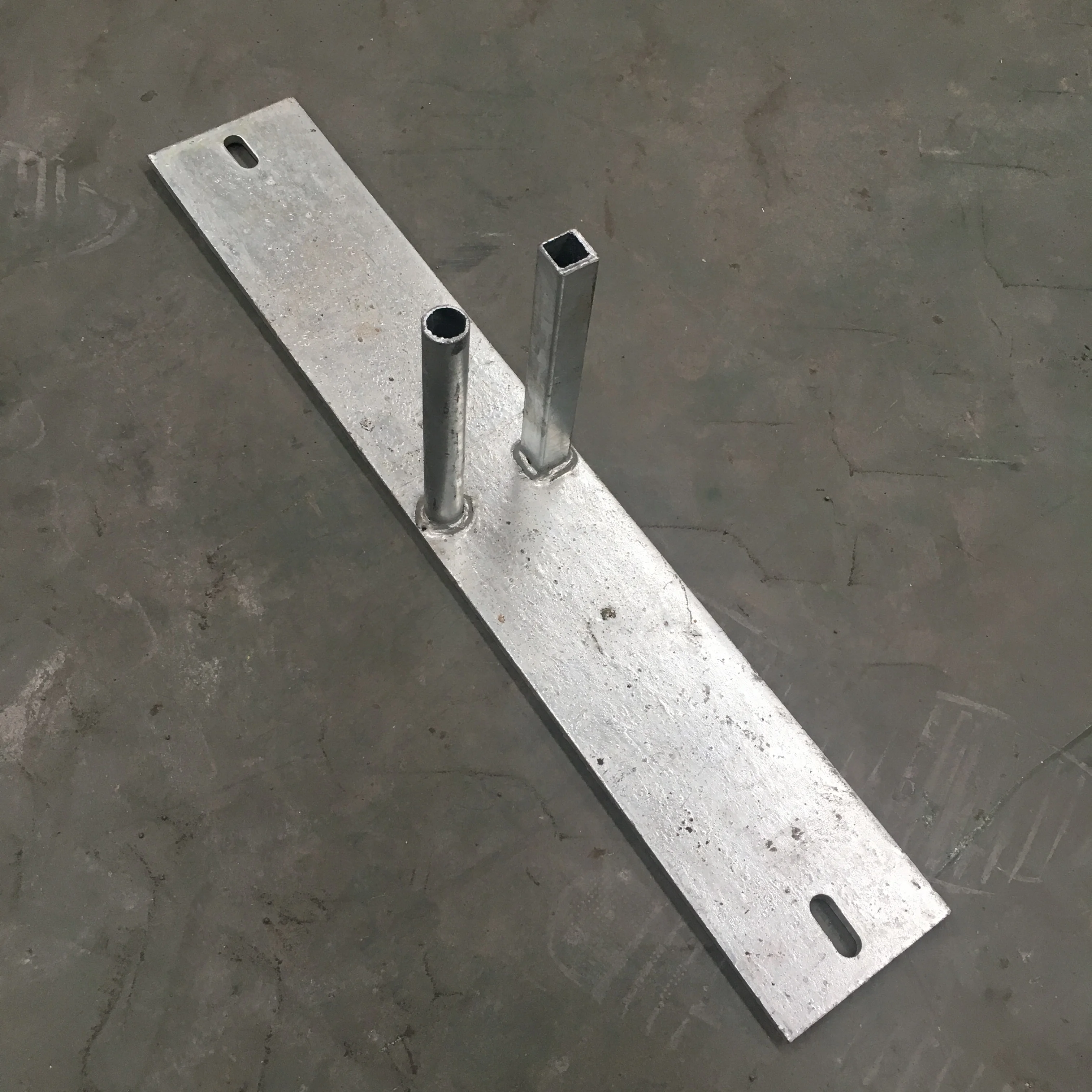 Hot dip galvanized Canada square tube construction portable temporary fence