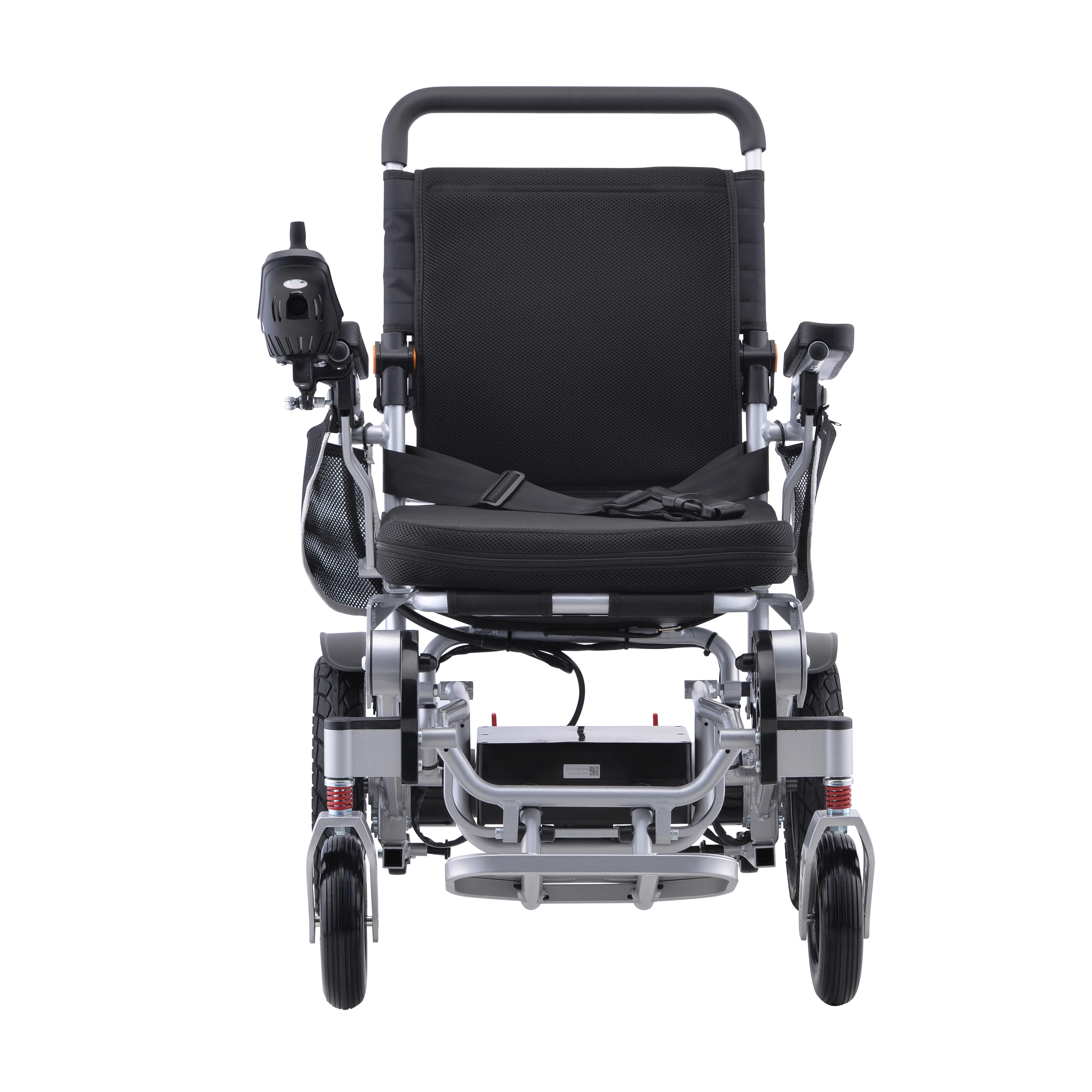 Hot selling fully automatic folding reclining portable light elderly use remote control electric wheelchair