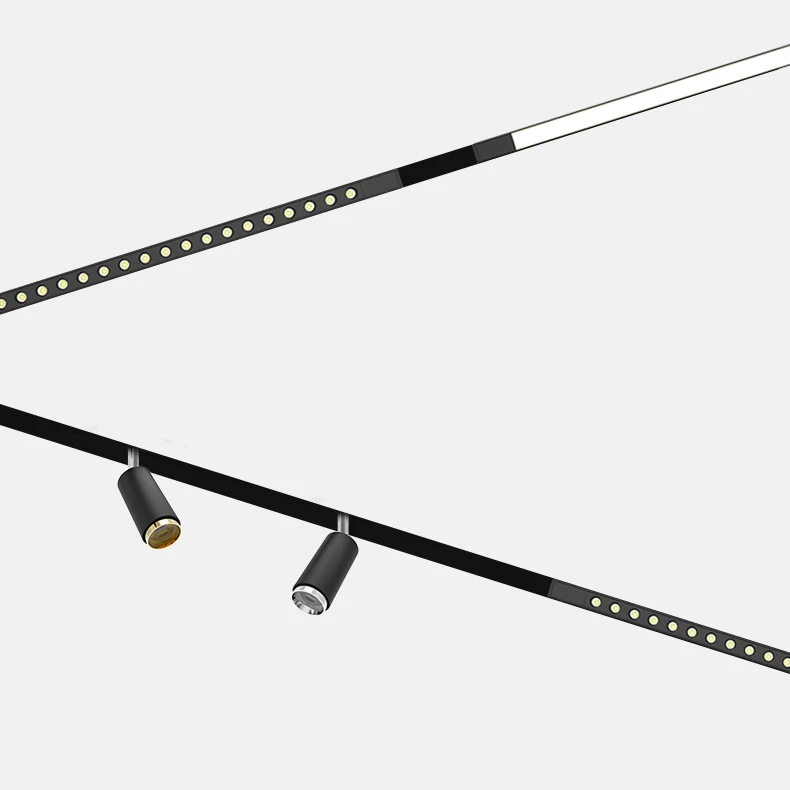 VACE Spot Cct 48V Gold Kitchen Grid Aluminum Body System Pendant Magnet Magnetic Led Track Lights