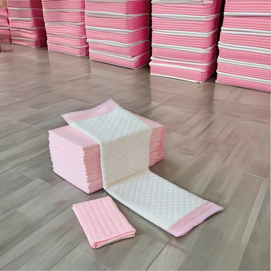 Hot selling dog pee pad manufacturer custom printing disposable dog pee pads easy clean disposable pet pads for training