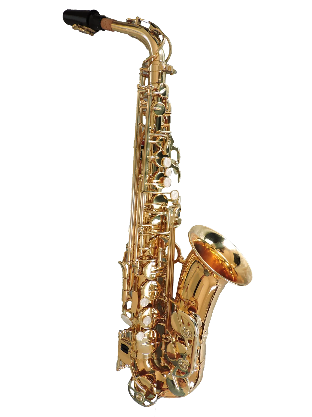 Luxury Alloy Materials Embossed Glossy Toy High Saxophone Mouthpiece Alto