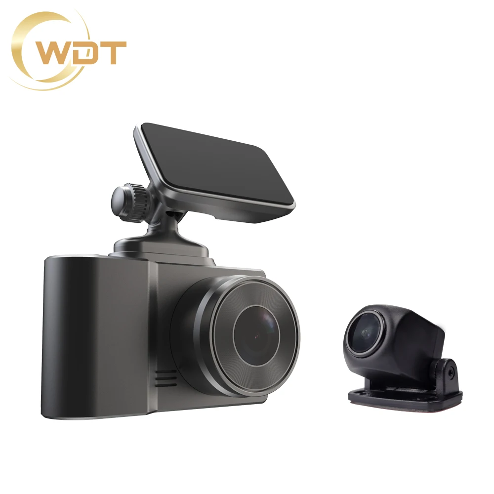 Профессиональная 2 канала dash cam камеры переднего и заднего вида с gps двойной видеорегистратор поддержкой Wi-Fi круговым поляризационным фильтром