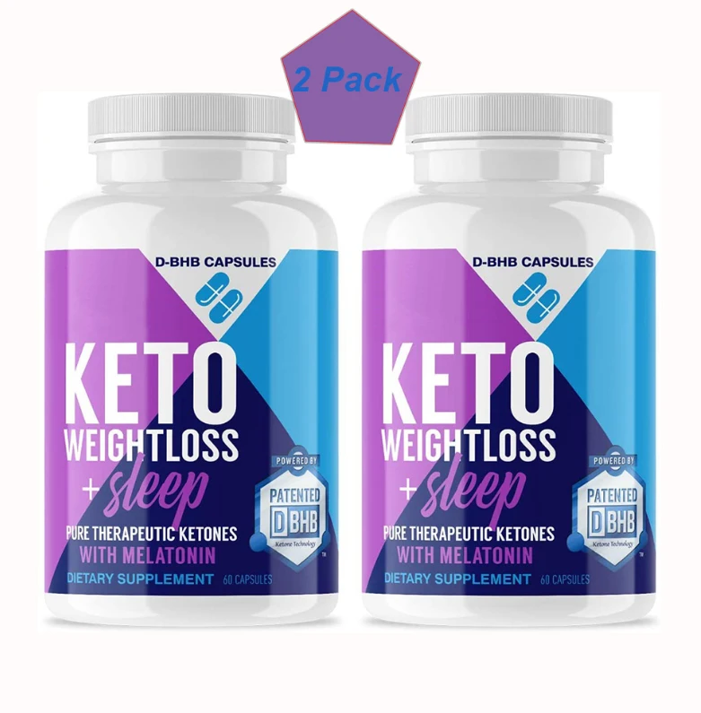 Ketones Keto Supplement with Melatonin Sleeping Capsules KETO  Capsules Weight Loss supplements