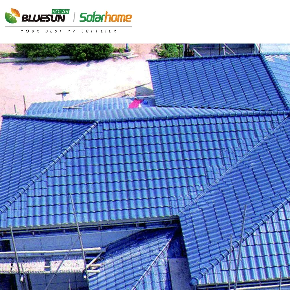 
pv solar roof tiles glass 24w 30w solar roof photovoltaic tiles shingle 