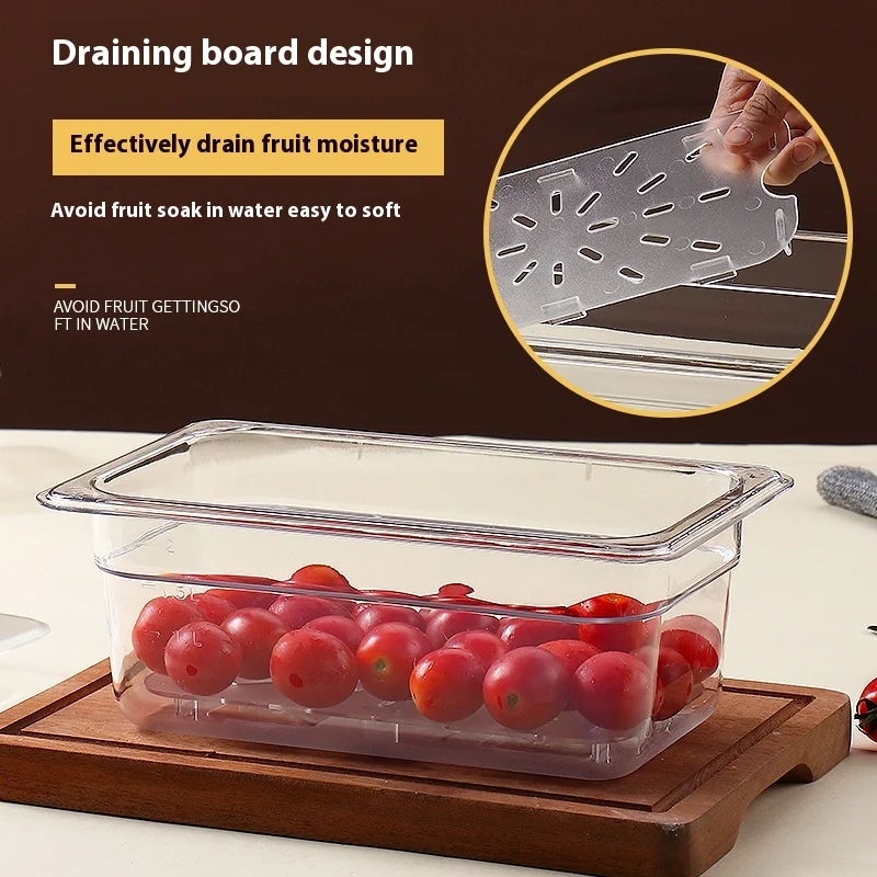 1/4*15 Portion Pan Carlisle Service Products Food Storage Container Chafing Catering Buffets Restaurants Polycarbonate (Pc)