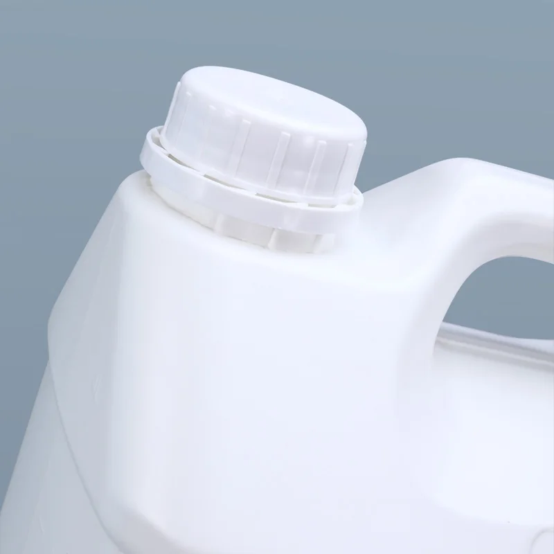 1 Gallon Thicken Empty Square Plastic Barrel HDPE Material for Liquid Jug Glue Oil Container