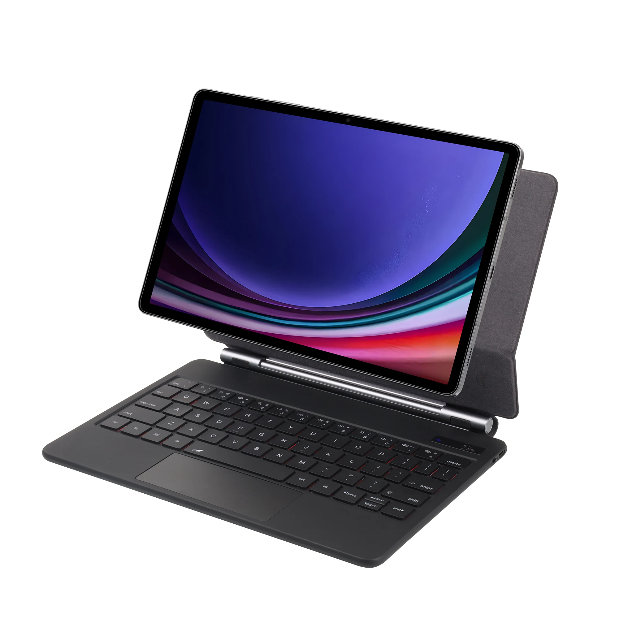 Keyboard Case for Samsung Galaxy tab S7 S8 S9 Fe S10 ultra  Lite Ultra  Tablet Case 11 12.4  14.6  Inch