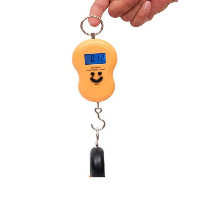 Gourd Shape Cheap Portable Luggage Scale Hanging Travel Luggage Scale Electronics 40kg Mini Hand Hook Digital Luggage Scale