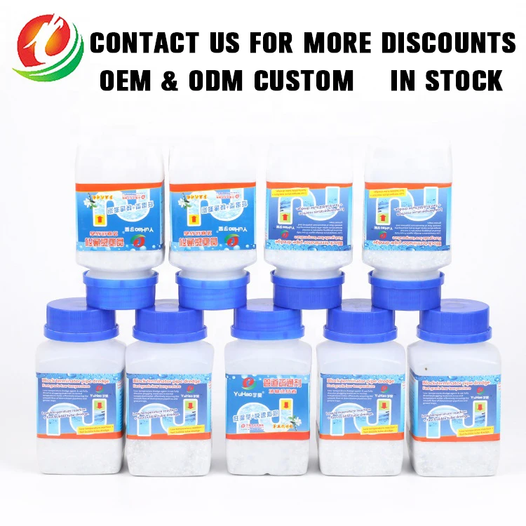 Household New Effective Power Toilet Foaming Drain Pipe Cleaner Powder