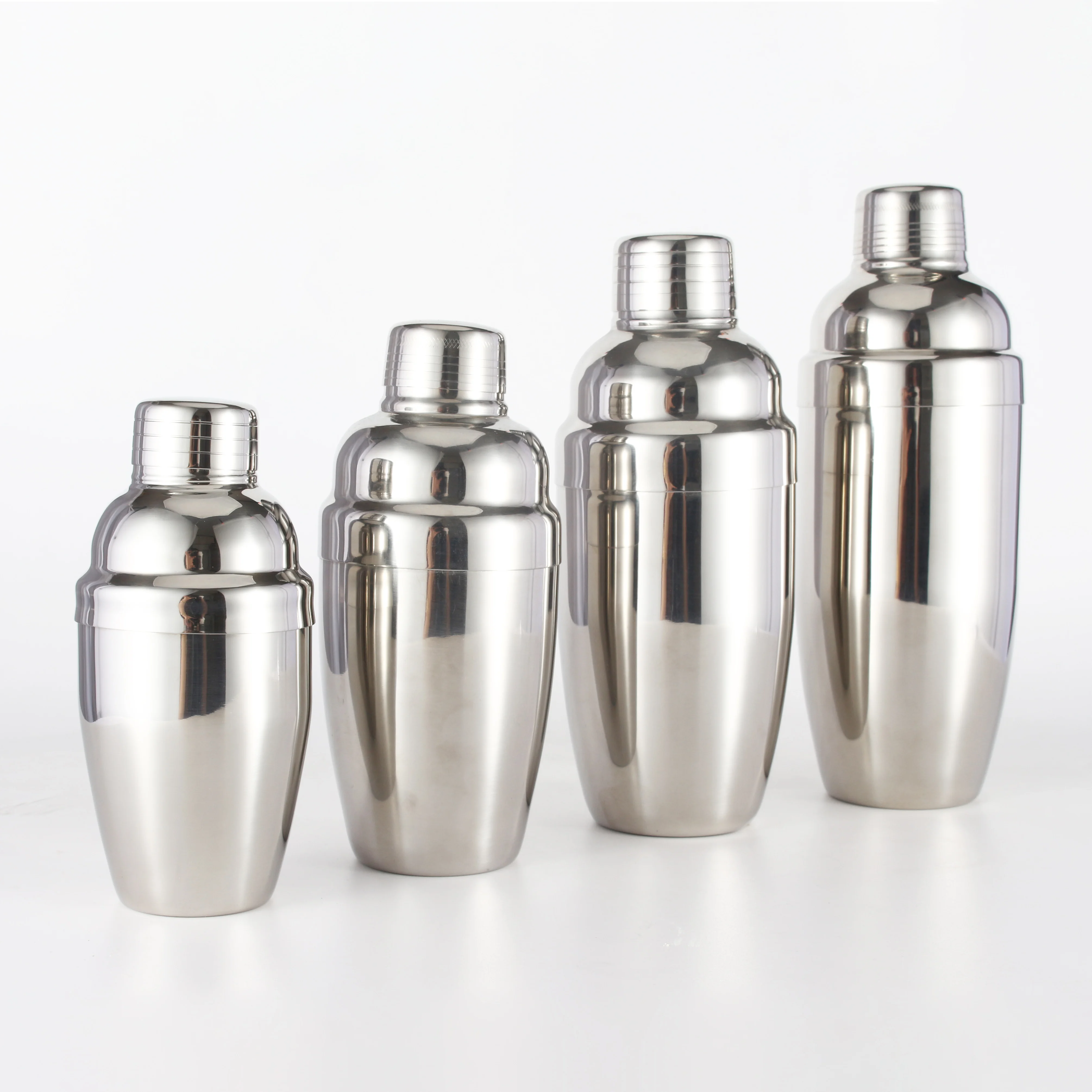 Factory Direct  350ml 550ml 700mlJapanese Style Stainless Steel Cocktail Shaker