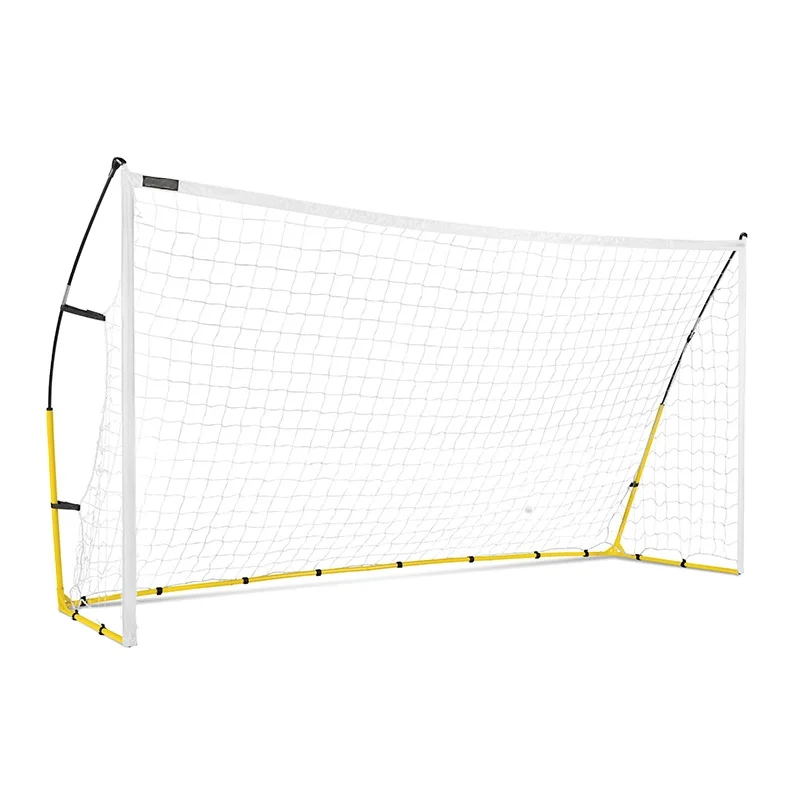 Rust resistant aluminum frame target soccer goal training for sale