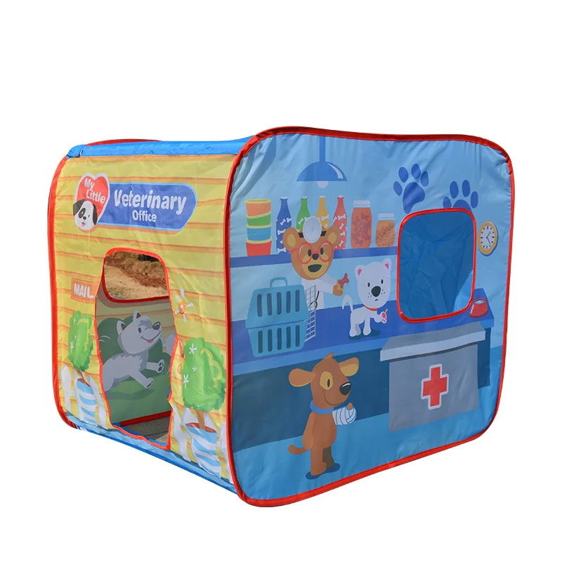 Игровая палатка для улицы и помещения, Игровая палатка, домик для детей, складная палатка