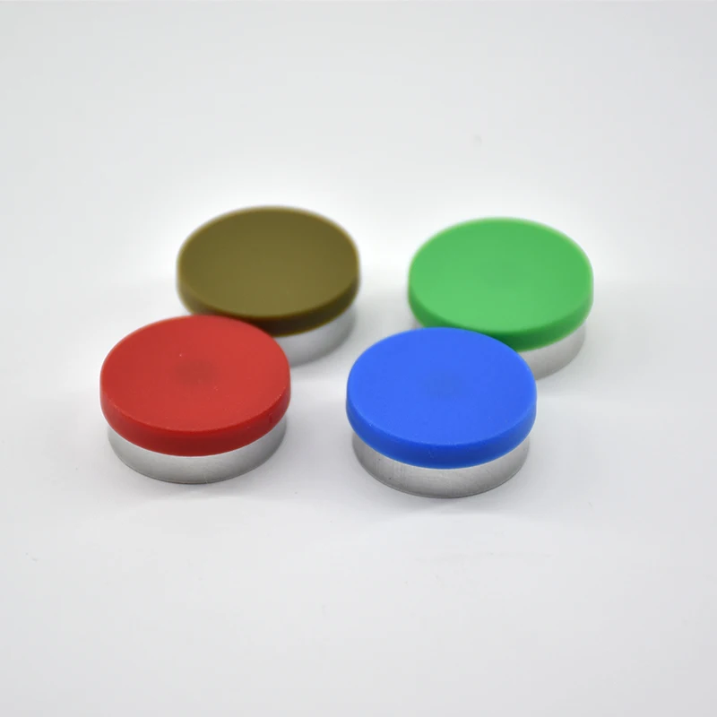 Manufacturers direct medical 13mm customized logo caps flip top bottle cap for vaccine glass bottle