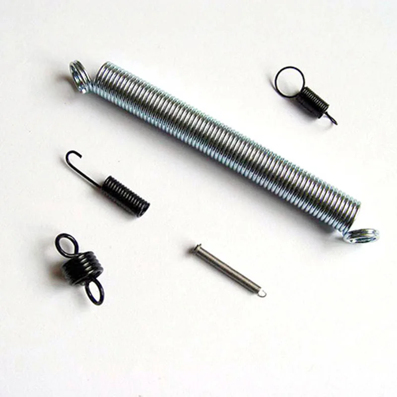 5.0mm Diameter Steel Tension Spring Pullback Draught Wire with 30mm Outer Diameter Compression Coil Extension in Spiral Style