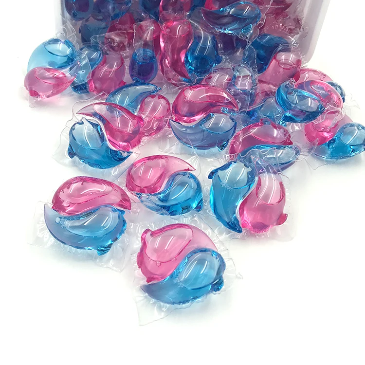 Шарики для моющего средства стирки OEM ODM шарики мытья капсулы от производителя HE 2 в 1 удаления жёстких пятен гель