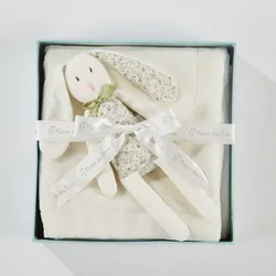 colorful custom stuffed toy newborn baby blanket gift sets