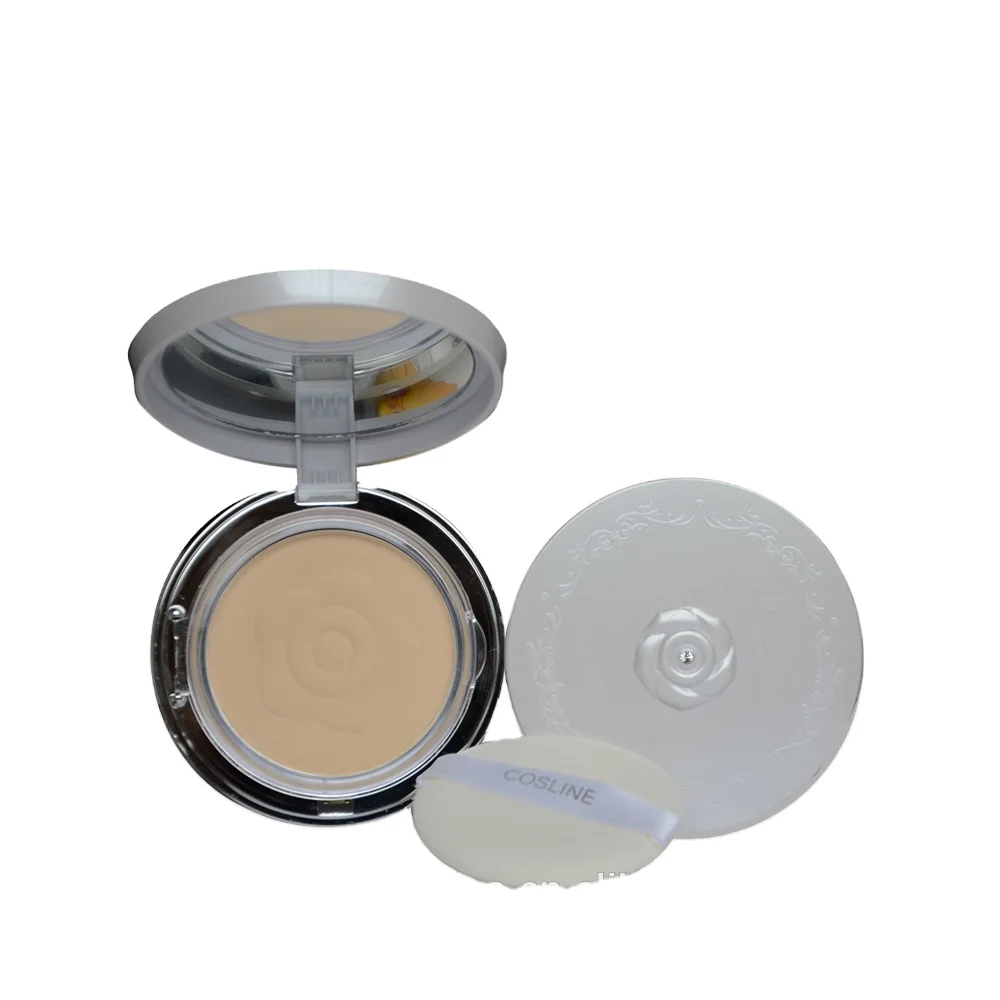 cosline flower shining pact face powder