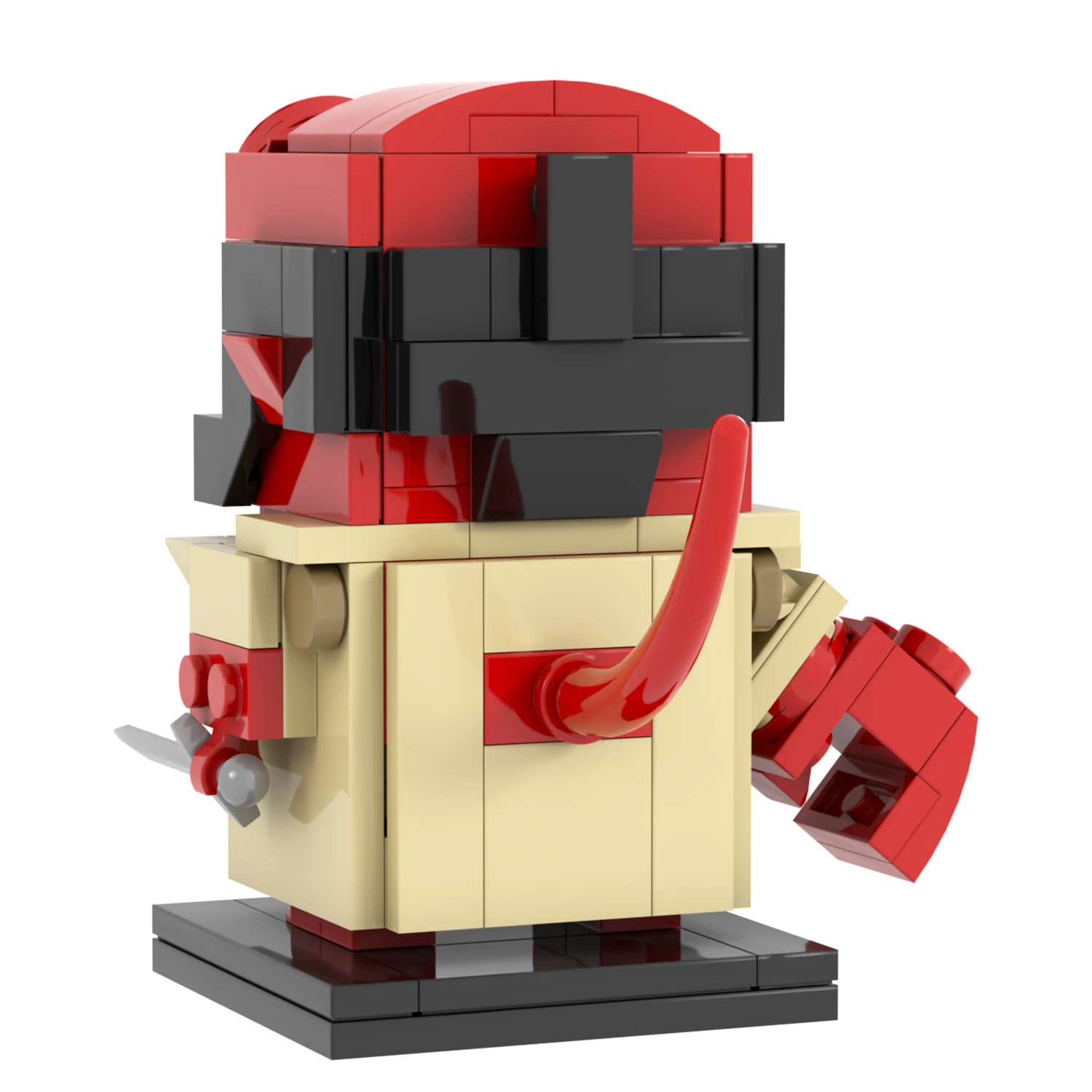 MOC7279 Hellboy Anung Un Rama 155Pcs Bricks Dark Horse Comics Super Heroes Assemble Educational Model Building Blocks Kids Toys