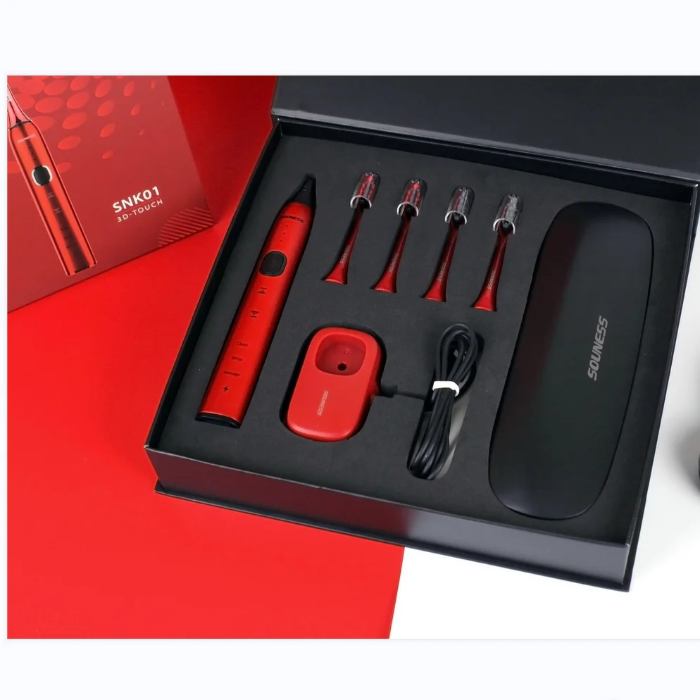 5 modes IPX7 Electric Sonic Toothbrush with smart timer