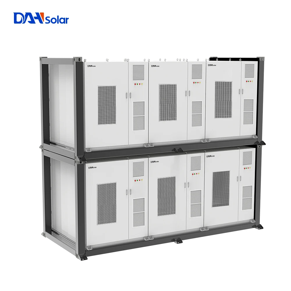 DAH Solar Outdoor Utility ESS Container 100kwh 200kwh 500KWH Battery For Energy Storage Power Station solar battery storage