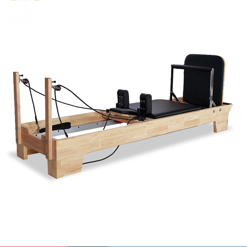 Пилатес основной тренировочная кровать Пилатес импортная дубовая древесина плоская кровать оборудование для пилатеса