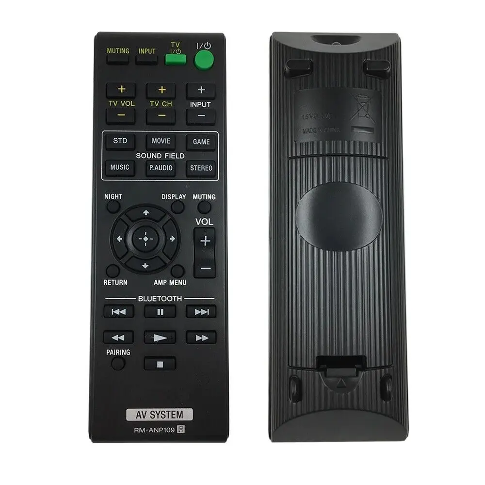 RM-ANP109 - Remote control for Sony Audio  System HT-CT260 SA-CT260 HT-CT260C HT-CT260H HT-CT260HP SA-CT260H SA-WCT260H RM-