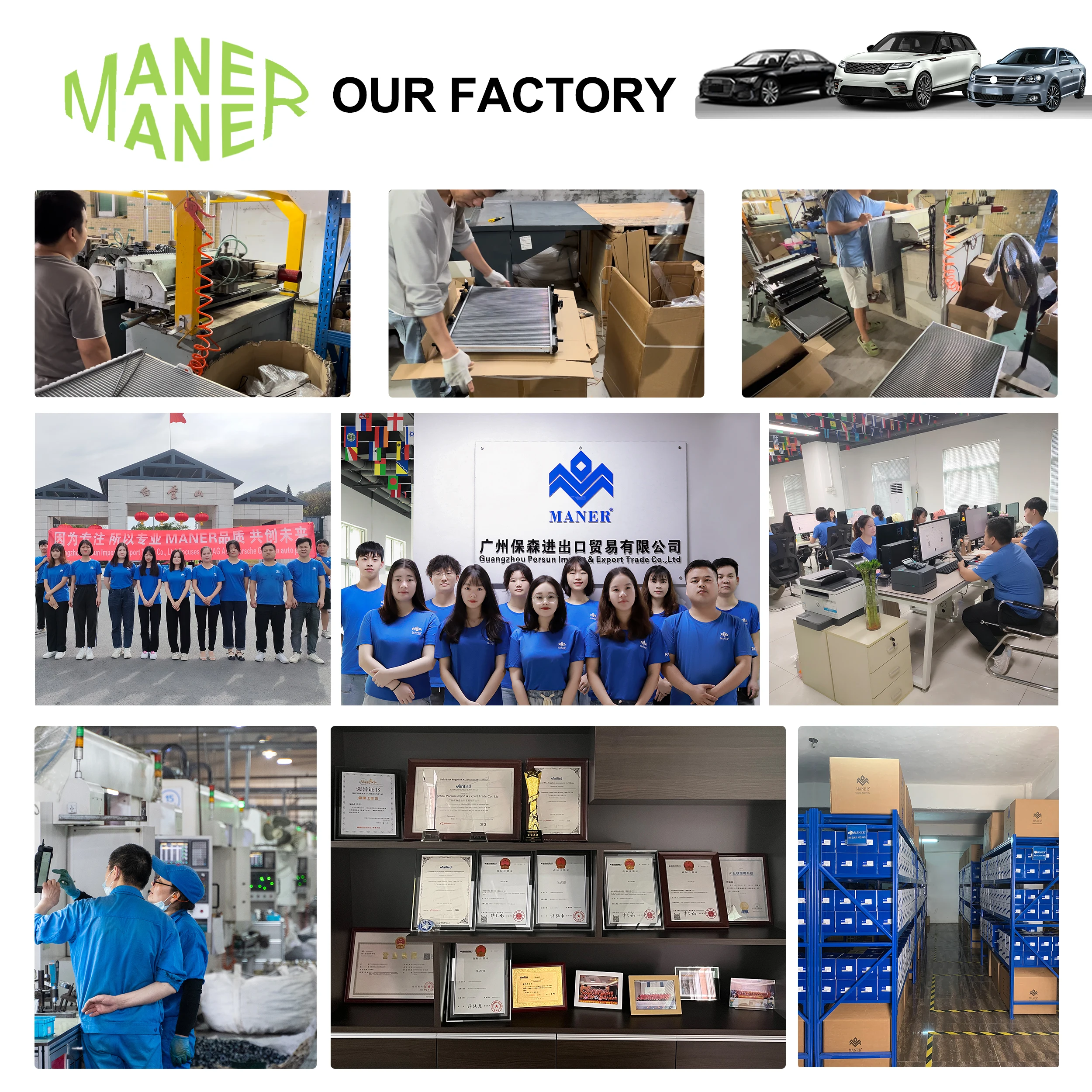 MANER Exterior Accessories LR001773 manufacture well made Hood Strut Shock Bonnet for Land Rover