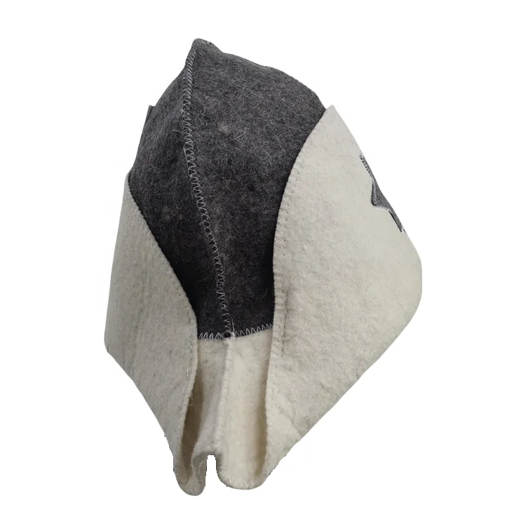 Handmade Breathable Professional Heat-Resistant Napoleon Hat for Ultimate Comfort in Sauna, banya, Bath, spa