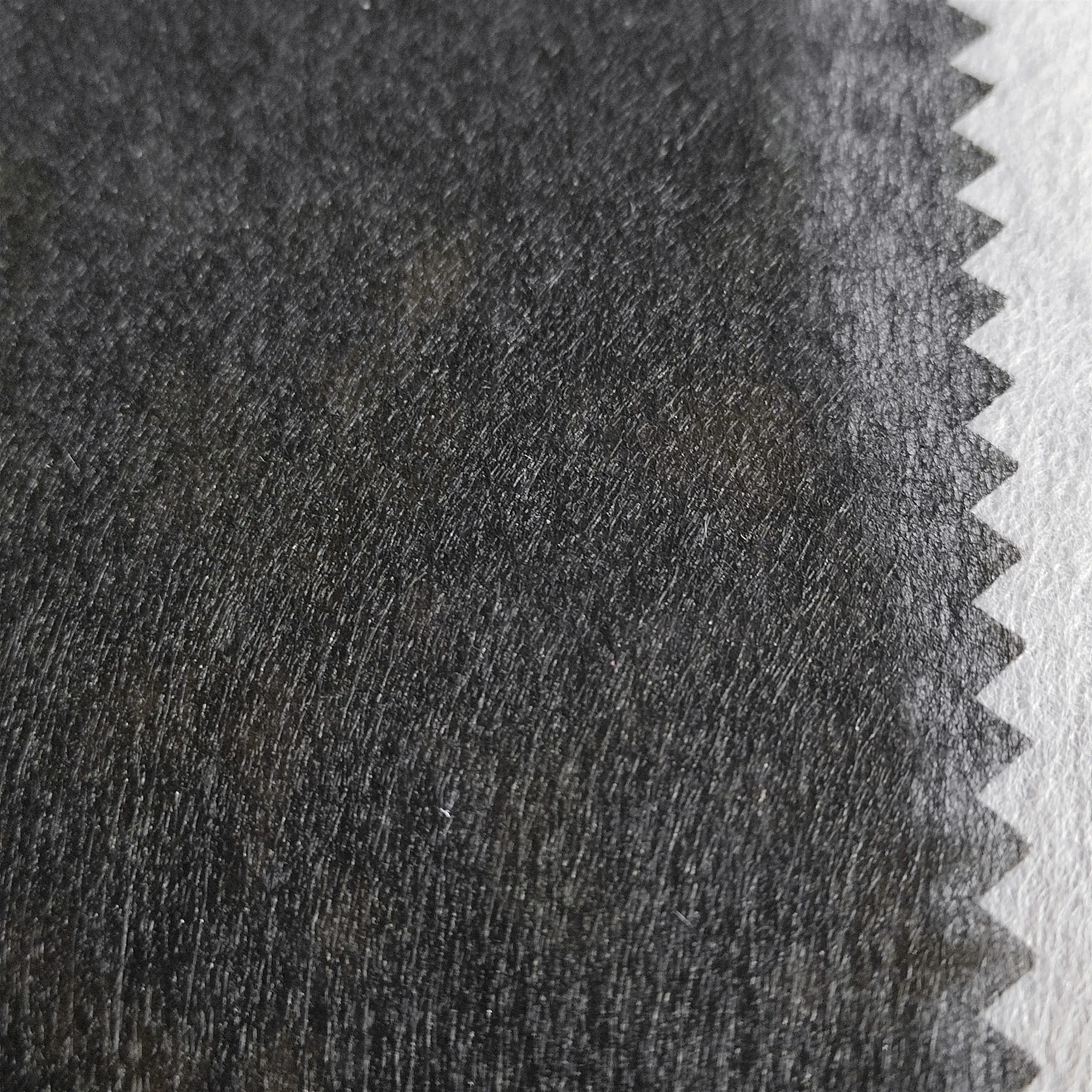 Black & White 100% polyester non-woven buckram interlining & lining Item 1030 no glue