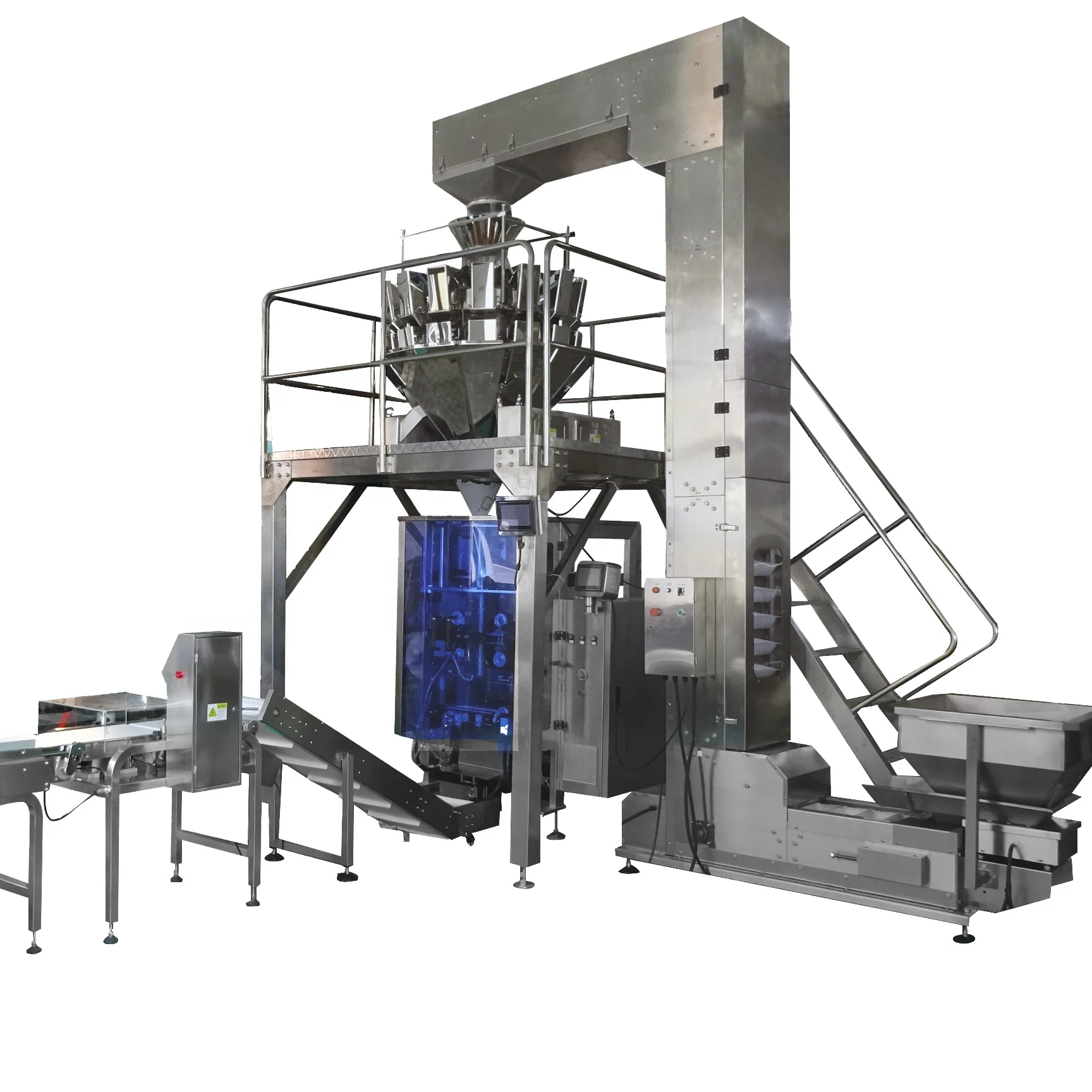 High quality CE certificate screw counting snacks food potato chips rice sugar automatic pouch packing machine