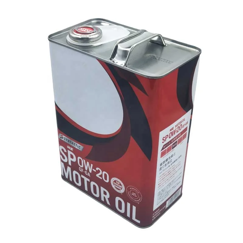 Масляный барабан для двигателя Toyota SP 0 w20 4L 1L GF-6, 08880-13205, импортированное из Японии