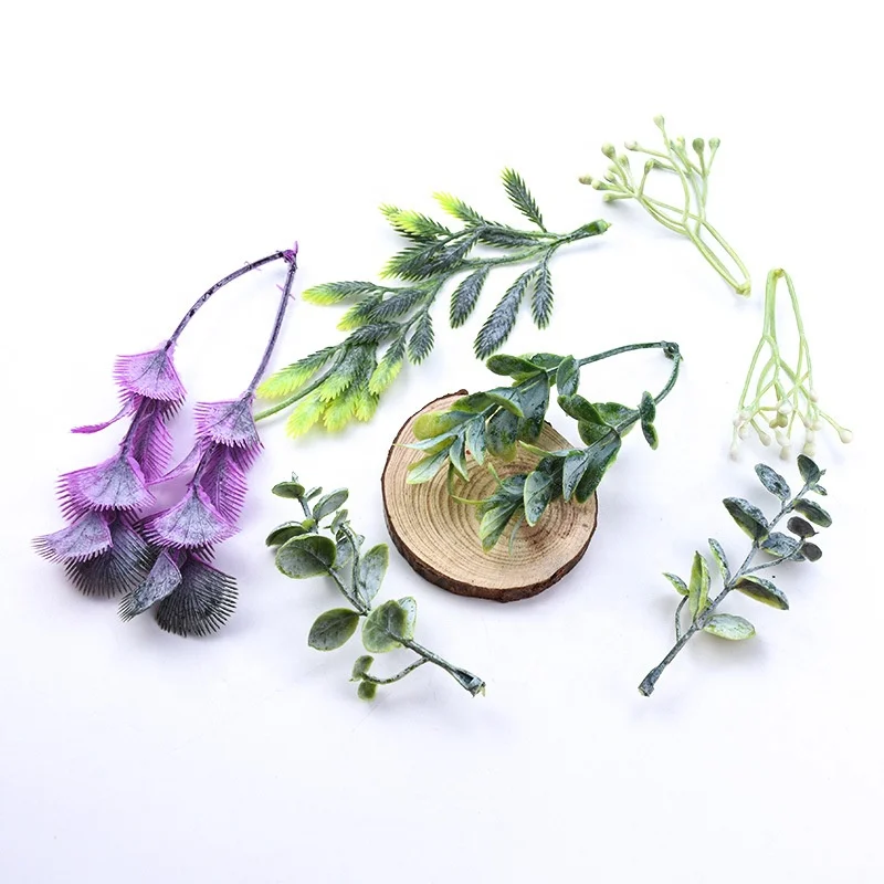 DIY artificial flower and plants for home and wedding decoration