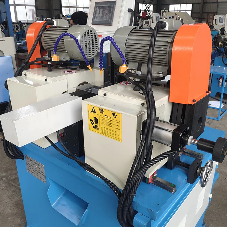 
Automatic Pneumatic Steel plate double-head chamfering machine for sale 