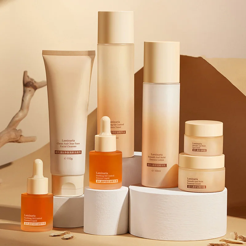 Factory wholesale OEM Shurun Oil Control Skincare Product Set for Acne and Yellow Removal