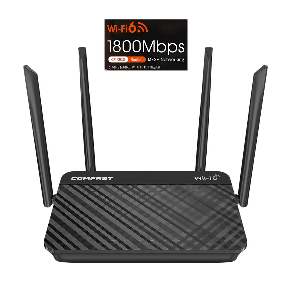 AX1800 Mesh WiFi 6 4G Modem Router 1800Mbps Mesh WiFi 6 5dBi High Gain Antennas