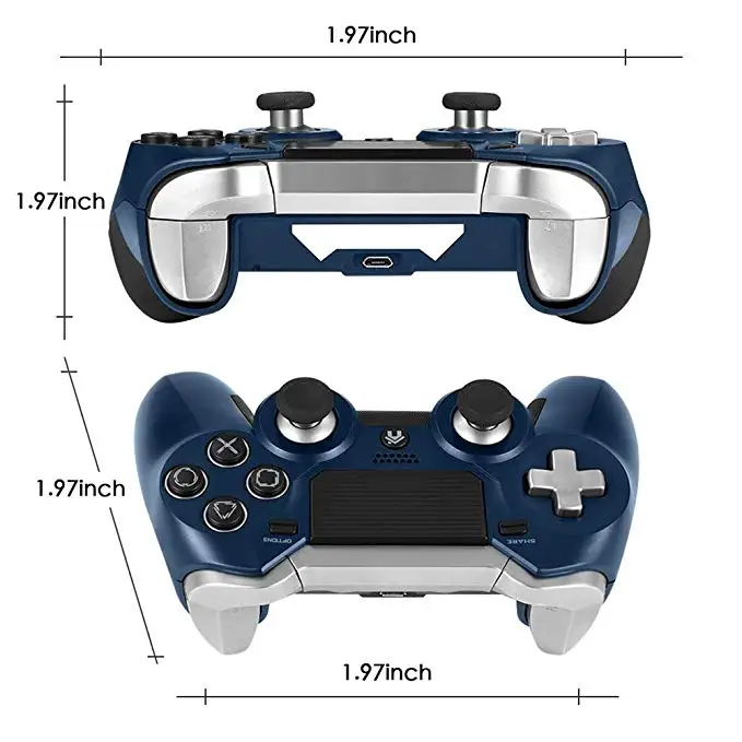  Тяжелая двойная вибрация Elite PS4 2 4G беспроводной пользовательский игровой контроллер Джойстик для консоли Play Station